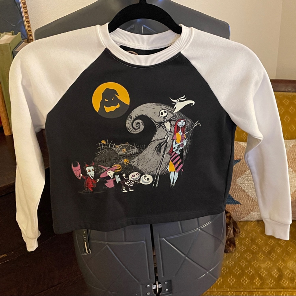 Disney Black and White Nightmare Before Christmas Shirt
